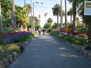 Kleiner Park in der Stadt